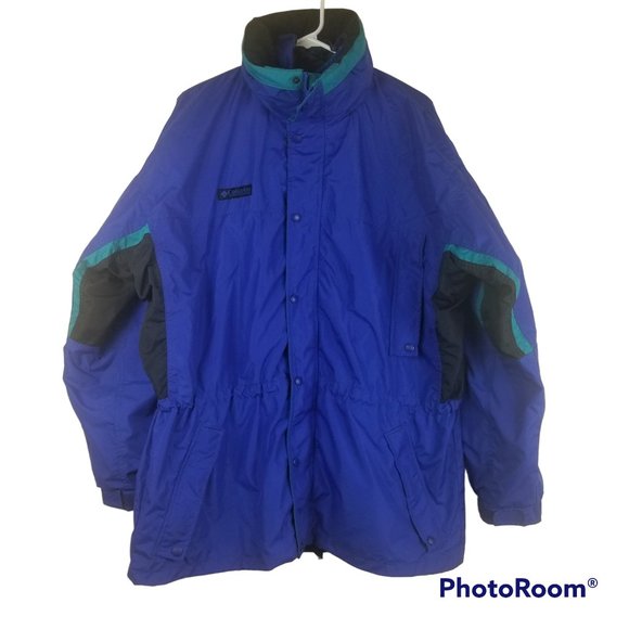 Columbia Other - VTG 80's 90's Y2k Columbia Mens Sz L Longs Peak Winter Jacket Colorblock Ski